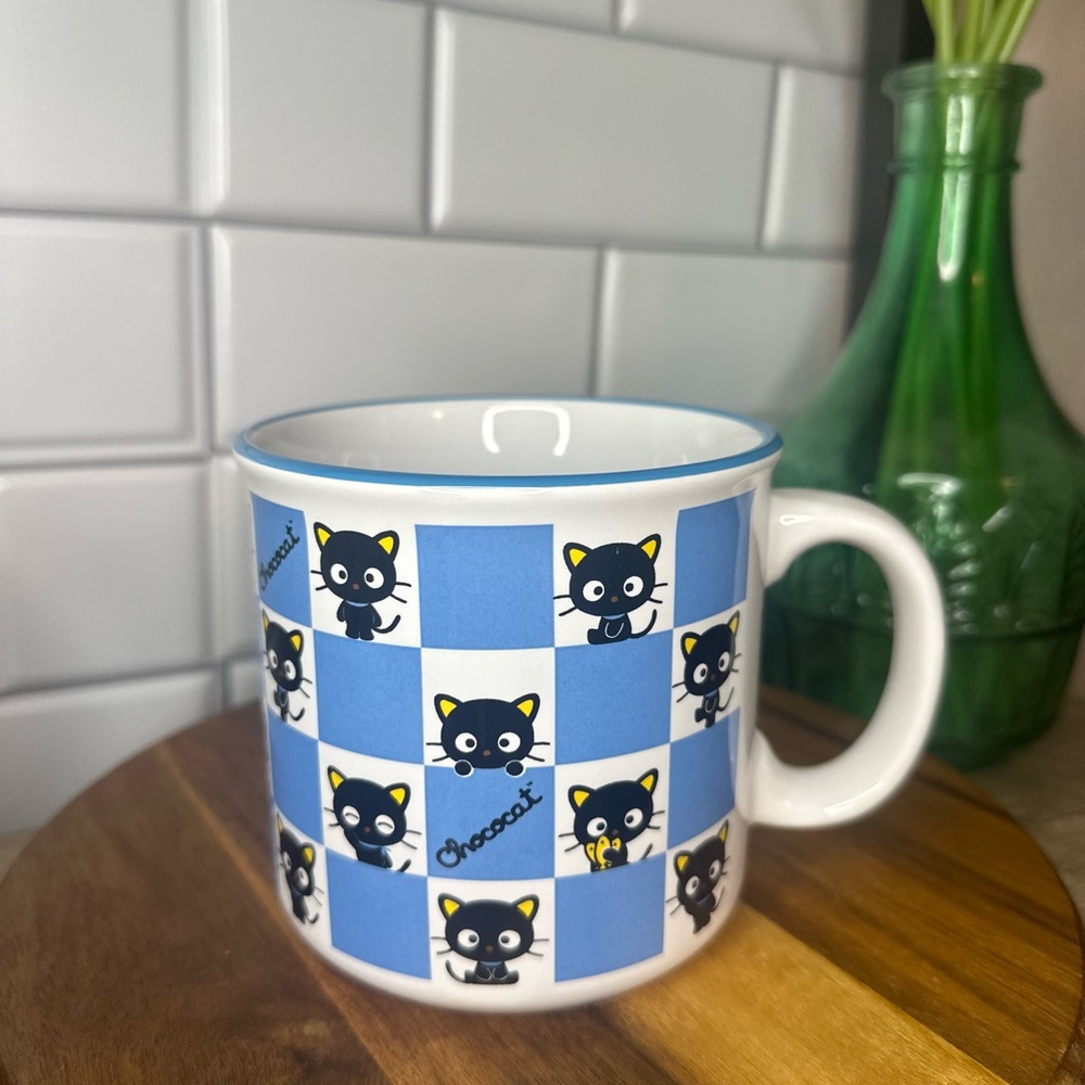 Sanrio Hello Kitty & Friends Chococat Checkered Mug